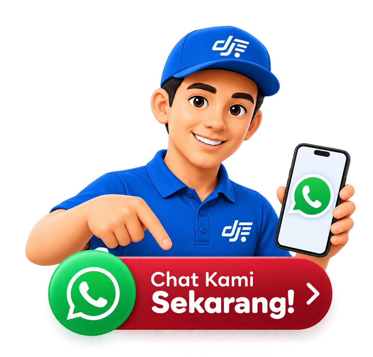 Chat WhatsApp Doma Jaya Express